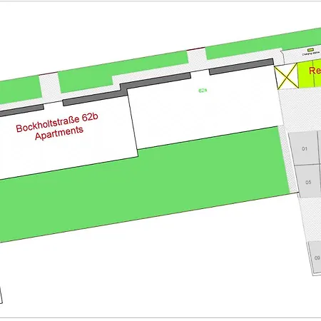 Business-apartment Mit 3 Schlafzimmern Und Parkplatz - 6 Im 1 Og Daire Neuss